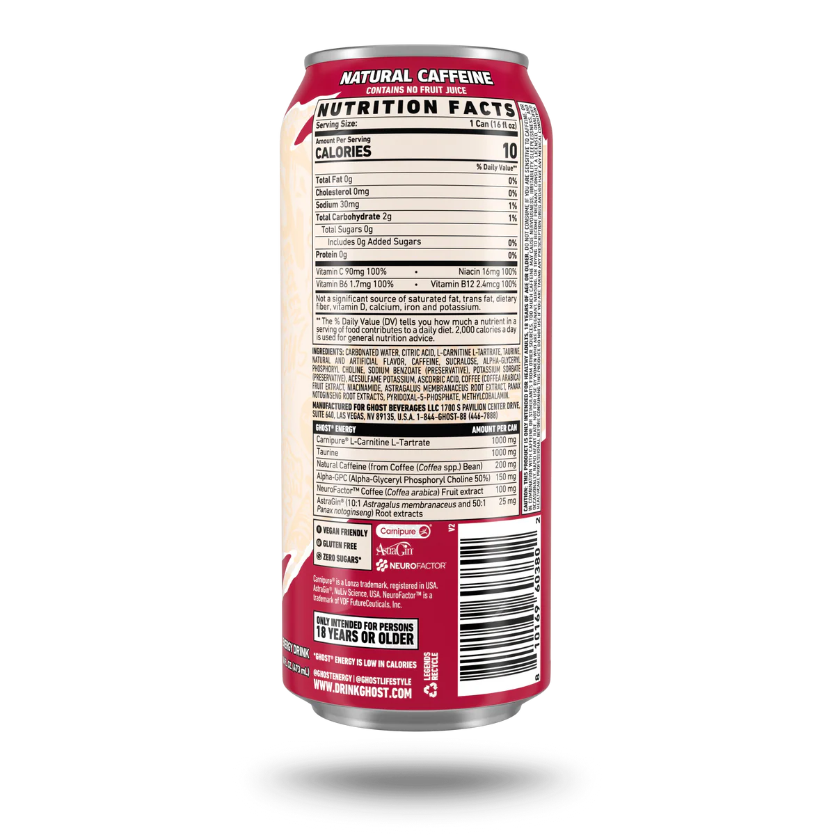 GHOST® ENERGY - RASPBERRY CREAM