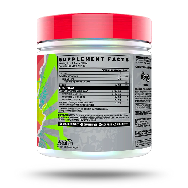 GHOST® BCAA - KIWI STRAWBERRY