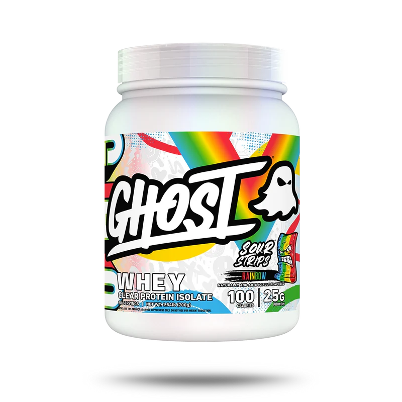 GHOST® CLEAR WHEY - SOUR STRIPS’ RAINBOW