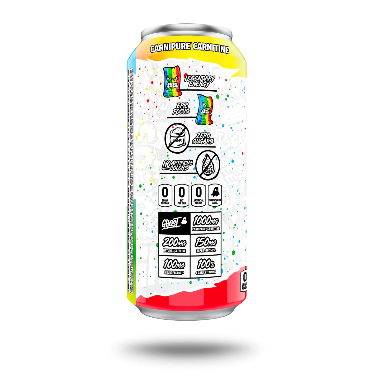 GHOST® ENERGY - SOUR STRIPS® "RAINBOW"