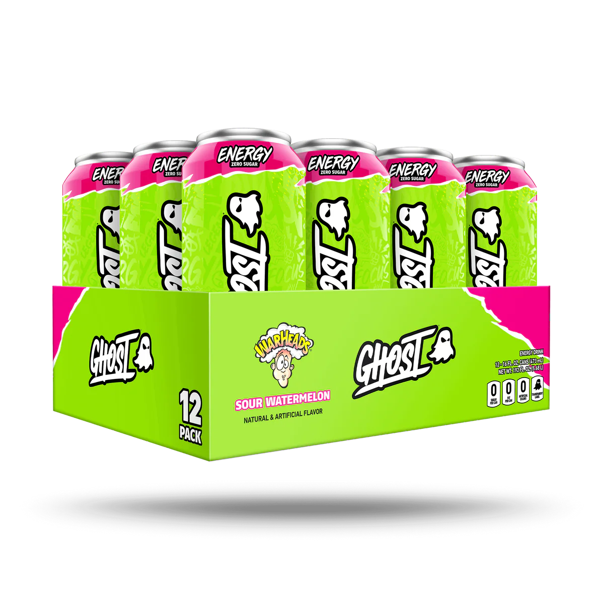 GHOST® ENERGY - WARHEADS® "SOUR WATERMELON"