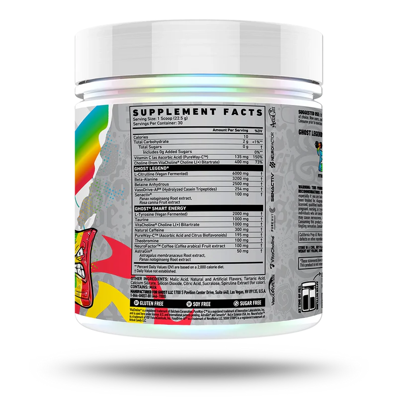 GHOST LEGEND® - SOUR STRIPS® RAINBOW