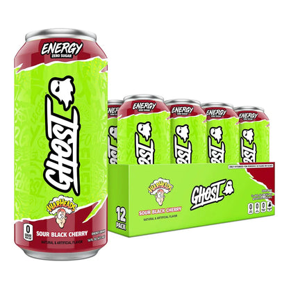 GHOST Energy Drink - 24 Pack, - Energy & Focus, No Artificial Colors - Gluten Free
